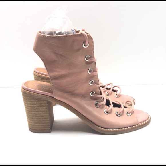 FREE PEOPLE JEFFREY CAMPBELL Minimal Lace Up Heels - Picture 5 of 12